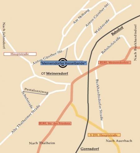 Lageplan Kita Meinersdorf